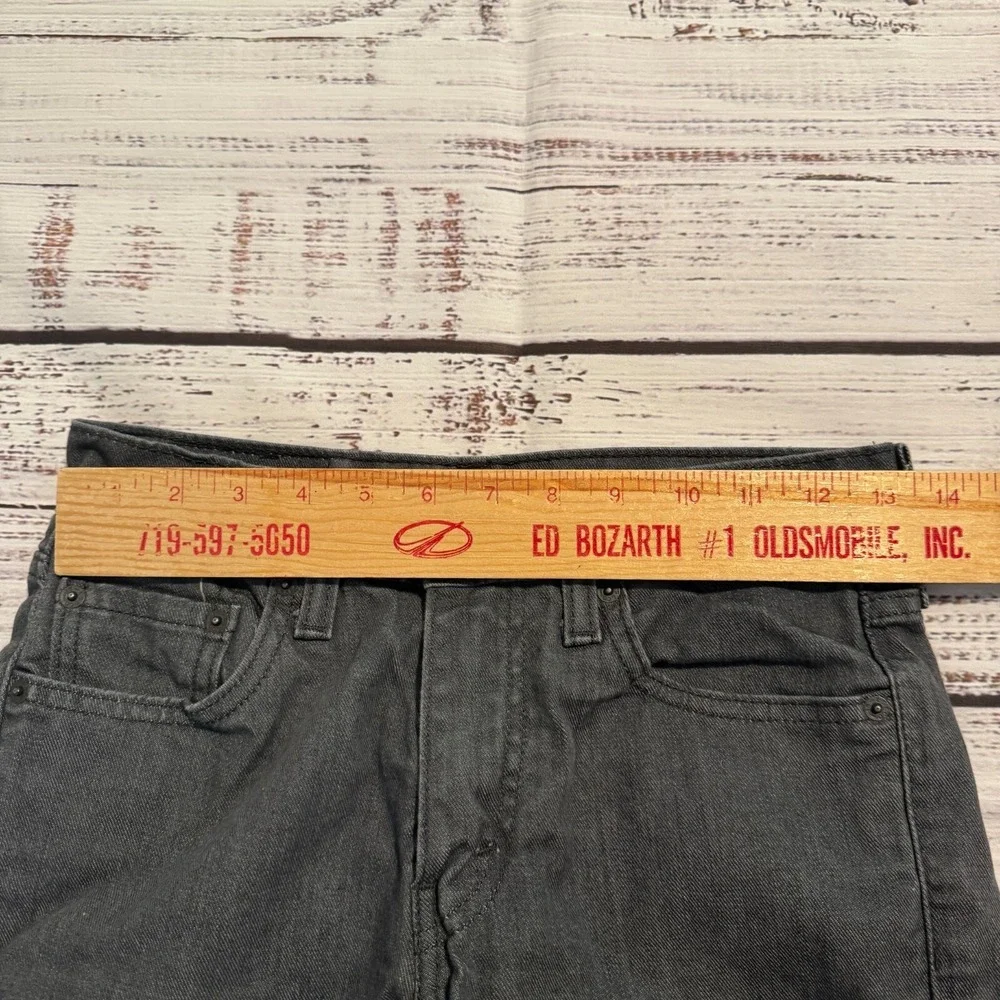 Levis 511 Jeans Black Denim Straight Fit Men's Size 29x30 (Fits 29x27)‎